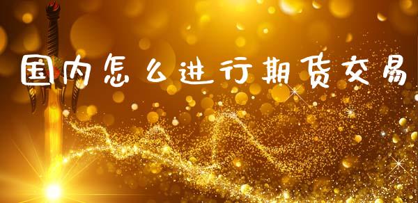 国内怎么进行期货交易_https://m.fsyjjx.cn_股指期货保证金_第1张