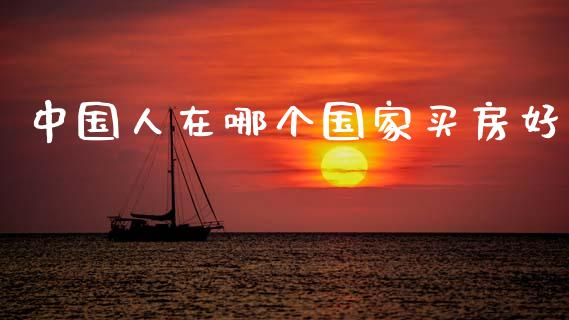 中国人在哪个国家买房好_https://m.fsyjjx.cn_股指期货保证金_第1张