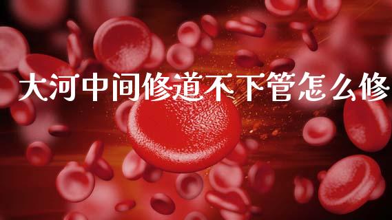 大河中间修道不下管怎么修_https://m.fsyjjx.cn_期货保证金_第1张