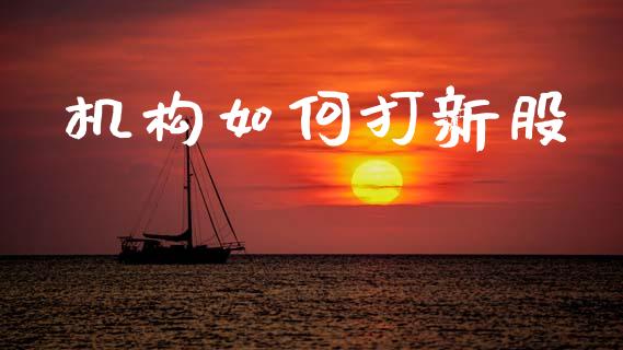 机构如何打新股_https://m.fsyjjx.cn_期货如何开户_第1张