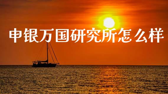 申银万国研究所怎么样_https://m.fsyjjx.cn_期货如何开户_第1张