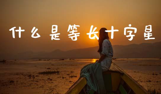 什么是等长十字星_https://m.fsyjjx.cn_期货如何开户_第1张