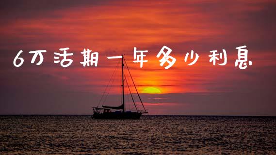 6万活期一年多少利息_https://m.fsyjjx.cn_期货保证金计算_第1张