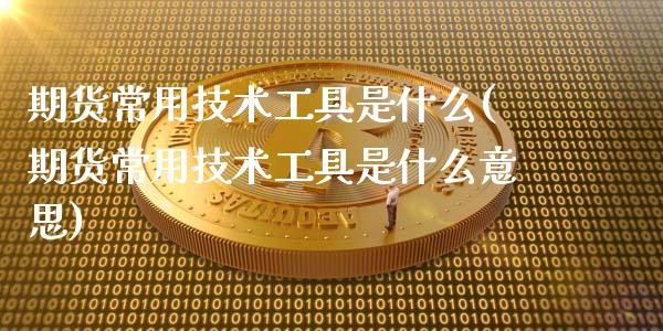 期货常用技术工具是什么(期货常用技术工具是什么意思)_https://m.fsyjjx.cn_股指期货保证金_第1张