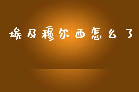 埃及穆尔西怎么了_https://m.fsyjjx.cn_期货保证金计算_第1张