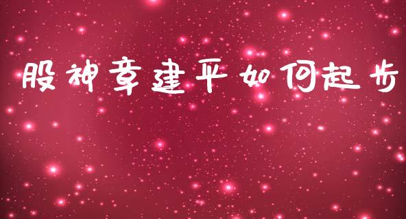 股神章建平如何起步_https://m.fsyjjx.cn_期货如何开户_第1张