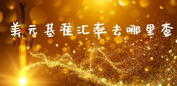 美元基准汇率去哪里查_https://m.fsyjjx.cn_股指期货保证金_第1张