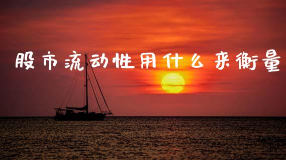 股市流动性用什么来衡量_https://m.fsyjjx.cn_期货保证金计算_第1张