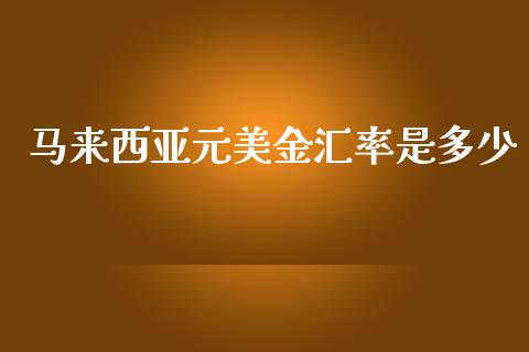 马来西亚元美金汇率是多少_https://m.fsyjjx.cn_股指期货保证金_第1张