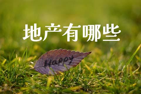 地产有哪些_https://m.fsyjjx.cn_期货如何开户_第1张