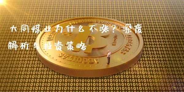 大同煤业为什么不涨？深度解析与投资策略_https://m.fsyjjx.cn_期货保证金计算_第1张