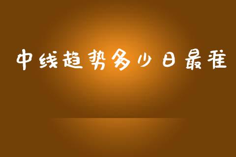 中线趋势多少日最准_https://m.fsyjjx.cn_未分类_第1张