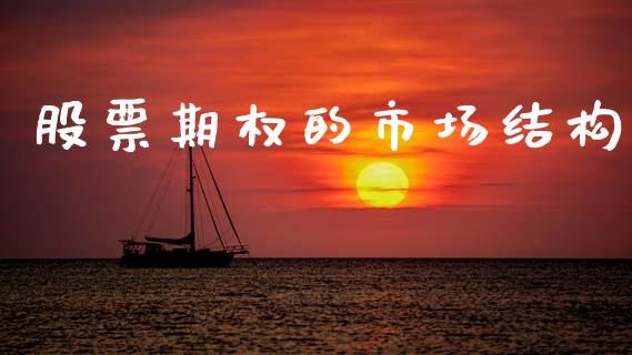 股票期权的市场结构_https://m.fsyjjx.cn_期货保证金_第1张