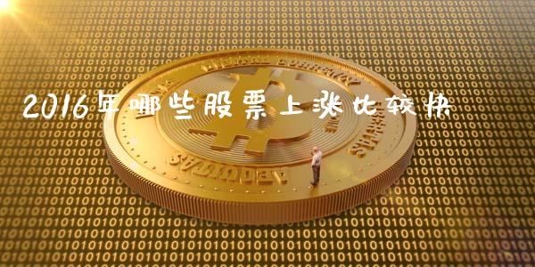 2016年哪些股票上涨比较快_https://m.fsyjjx.cn_期货如何开户_第1张