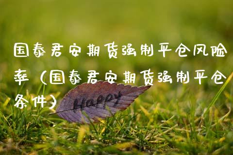 国泰君安期货强制平仓风险率(国泰君安期货强制平仓条件)_股指期货保证金_第1张_期货如何开户_期货保证金_期货保证金计算_股指期货保证金 国泰君安期货强制平仓风险率(国泰君安期货强制平仓条件)_https://m.fsyjjx.cn_股指期货保证金_第1张