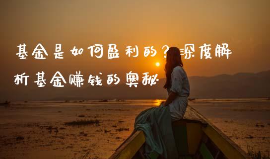 基金是如何盈利的？深度解析基金赚钱的奥秘_https://m.fsyjjx.cn_股指期货保证金_第1张