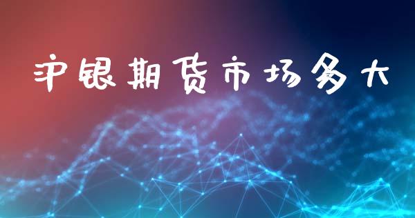 沪银期货市场多大_https://m.fsyjjx.cn_股指期货保证金_第1张