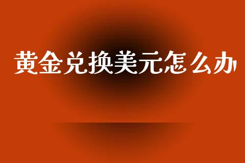 黄金兑换美元怎么办_https://m.fsyjjx.cn_期货保证金_第1张