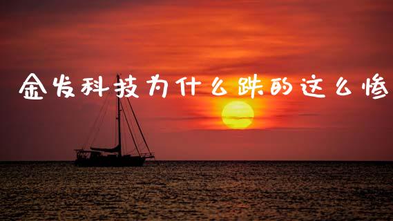 金发科技为什么跌的这么惨_https://m.fsyjjx.cn_期货保证金_第1张