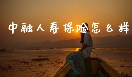 中融人寿保险怎么样_https://m.fsyjjx.cn_期货保证金计算_第1张