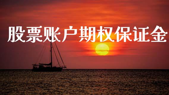 股票账户期权保证金_https://m.fsyjjx.cn_期货如何开户_第1张