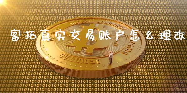 富拓真实交易账户怎么理改_https://m.fsyjjx.cn_期货如何开户_第1张