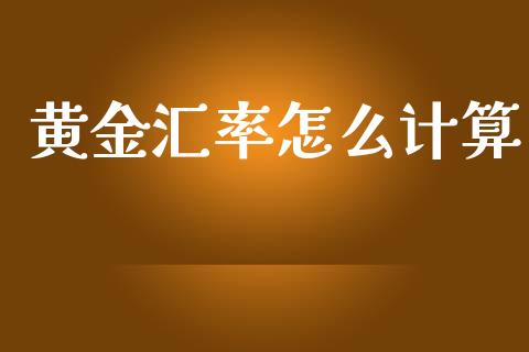 黄金汇率怎么计算_https://m.fsyjjx.cn_期货保证金_第1张