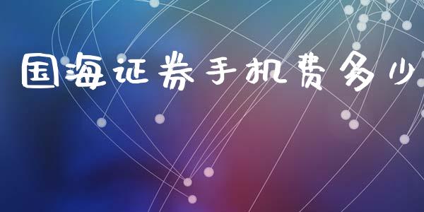 国海证券手机费多少_https://m.fsyjjx.cn_股指期货保证金_第1张