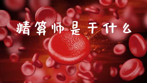 精算师是干什么_https://m.fsyjjx.cn_期货保证金_第1张