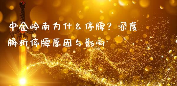 中金岭南为什么停牌？深度解析停牌原因与影响_https://m.fsyjjx.cn_期货保证金计算_第1张