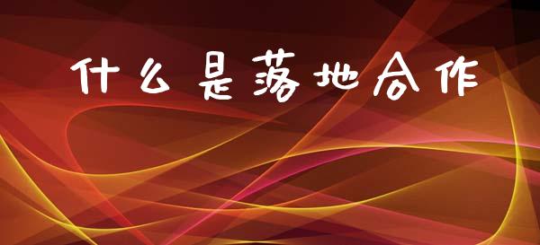 什么是落地合作_https://m.fsyjjx.cn_股指期货保证金_第1张