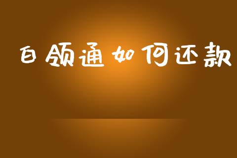 白领通如何还款_https://m.fsyjjx.cn_期货保证金_第1张
