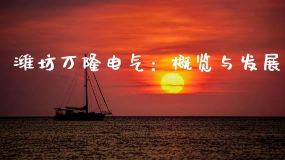 潍坊万隆电气：概览与发展_https://m.fsyjjx.cn_期货如何开户_第1张