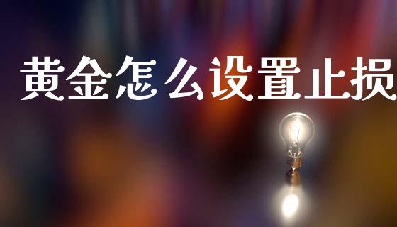 黄金怎么设置止损_https://m.fsyjjx.cn_期货保证金_第1张
