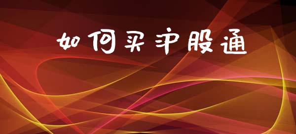 如何买沪股通_https://m.fsyjjx.cn_股指期货保证金_第1张