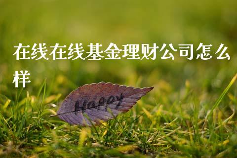 在线在线基金理财公司怎么样_https://m.fsyjjx.cn_股指期货保证金_第1张