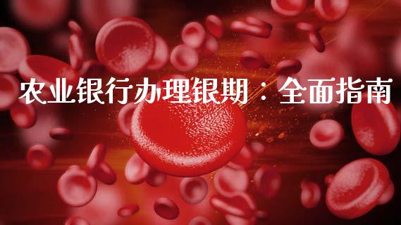农业银行办理银期：全面指南_https://m.fsyjjx.cn_期货保证金_第1张