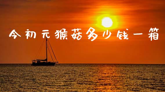 今初元猴菇多少钱一箱_https://m.fsyjjx.cn_期货如何开户_第1张