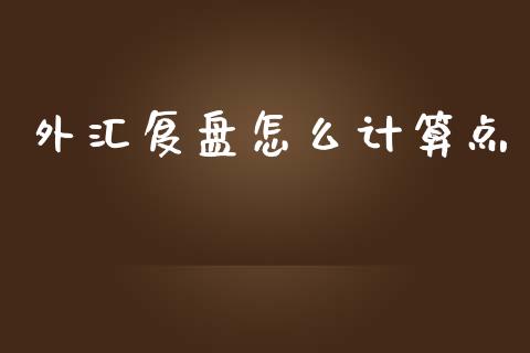 外汇复盘怎么计算点_https://m.fsyjjx.cn_期货保证金_第1张