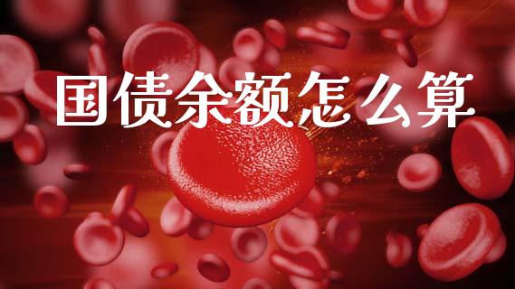 国债余额怎么算_https://m.fsyjjx.cn_股指期货保证金_第1张