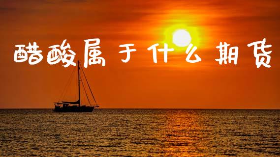 醋酸属于什么期货_https://m.fsyjjx.cn_期货保证金计算_第1张