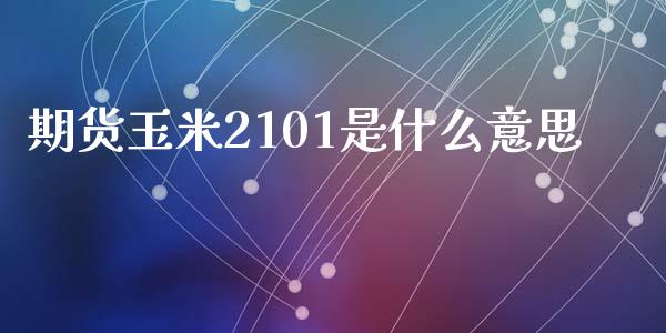 期货玉米2101是什么意思_https://m.fsyjjx.cn_期货如何开户_第1张