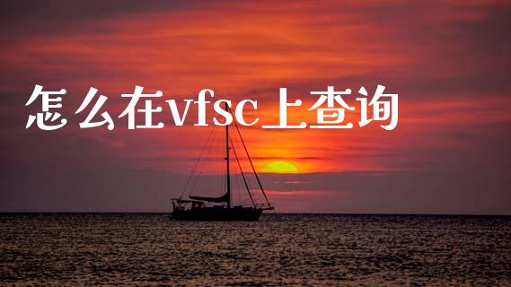 怎么在vfsc上查询_https://m.fsyjjx.cn_期货保证金计算_第1张