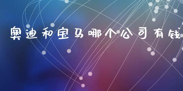 奥迪和宝马哪个公司有钱_https://m.fsyjjx.cn_期货保证金计算_第1张
