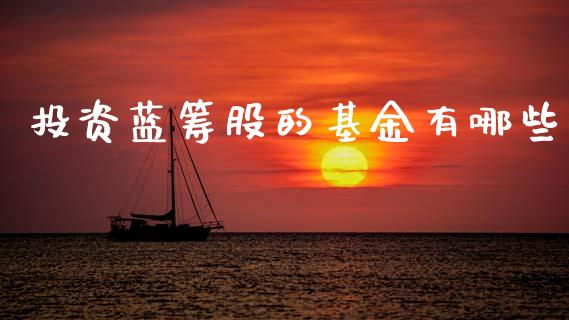 投资蓝筹股的基金有哪些_https://m.fsyjjx.cn_期货如何开户_第1张