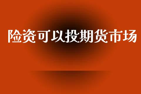 险资可以投期货市场_https://m.fsyjjx.cn_股指期货保证金_第1张