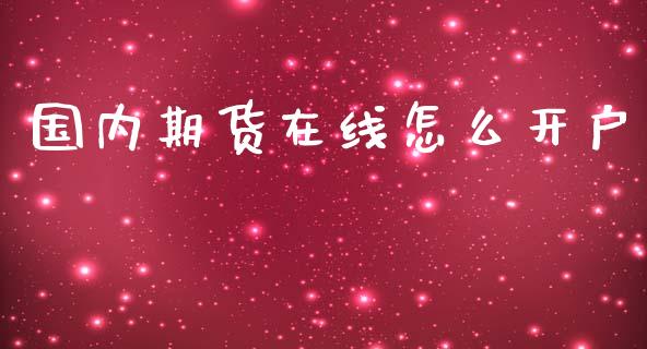 国内期货在线怎么开户_https://m.fsyjjx.cn_期货保证金计算_第1张
