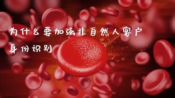 为什么要加强非自然人客户身份识别_https://m.fsyjjx.cn_期货保证金计算_第1张
