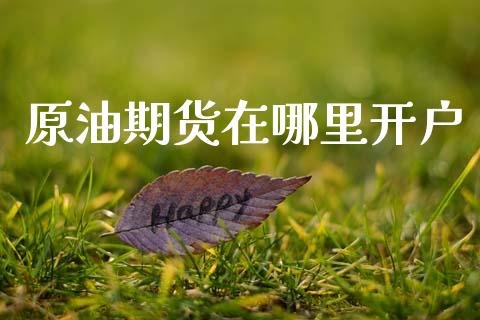 原油期货在哪里开户_https://m.fsyjjx.cn_股指期货保证金_第1张