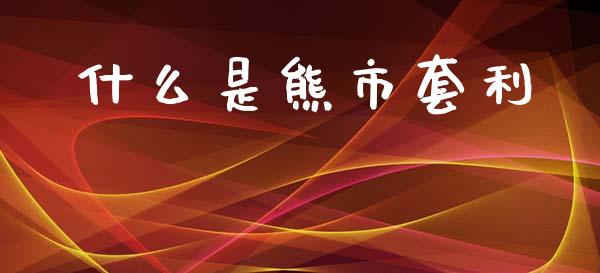 什么是熊市套利_https://m.fsyjjx.cn_股指期货保证金_第1张